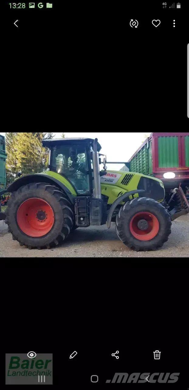 CLAAS axion 870 Traktorer