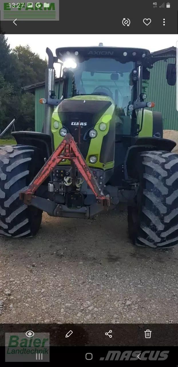 CLAAS axion 870 Traktorer