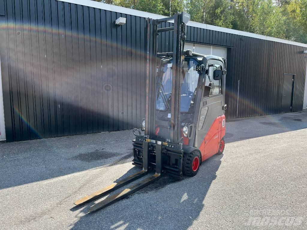 Linde E 20 PRISVÄRD El gaffeltrucks
