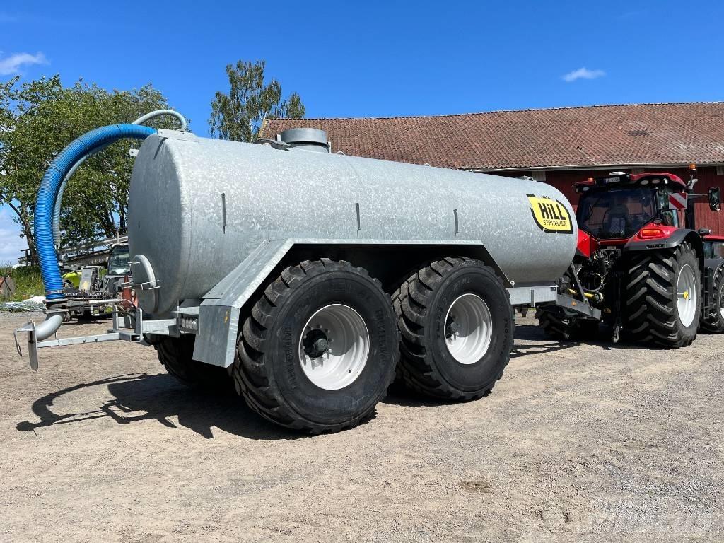 Hill 15m³ tankvogn Gødningsspreder