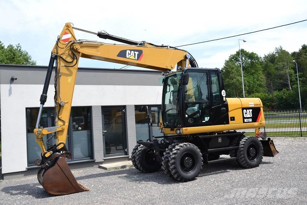CAT M 315 D Gravemaskiner på hjul