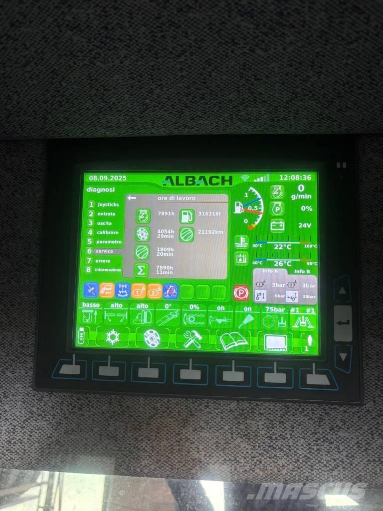 Albach Diamant 2000 Flishuggere / neddelere