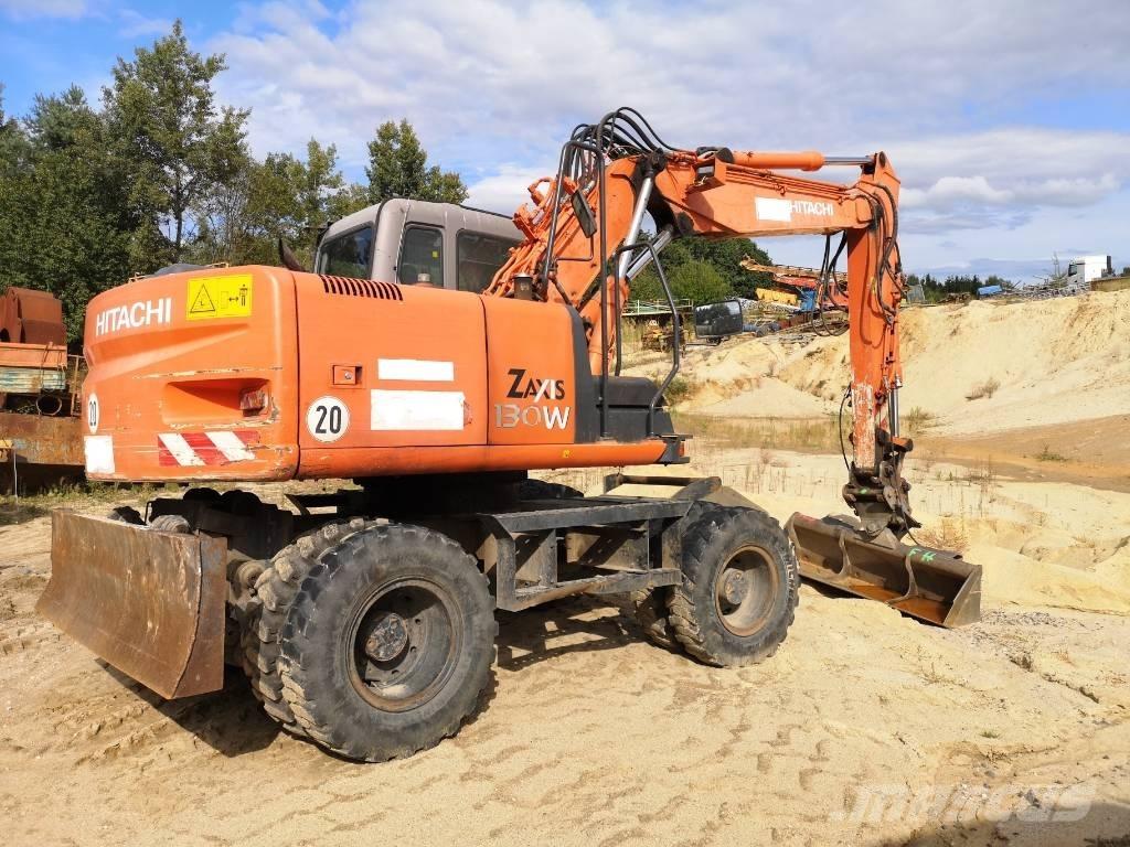 Hitachi ZX 130 W Gravemaskiner på hjul