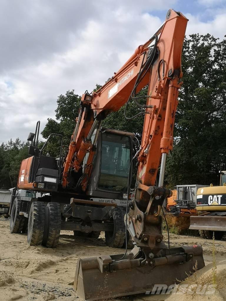 Hitachi ZX 130 W Gravemaskiner på hjul