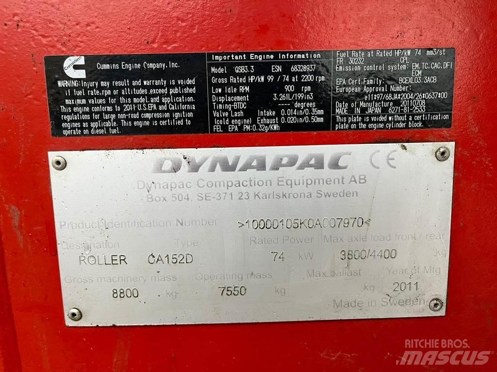 Dynapac CA152D Enkelt tromle