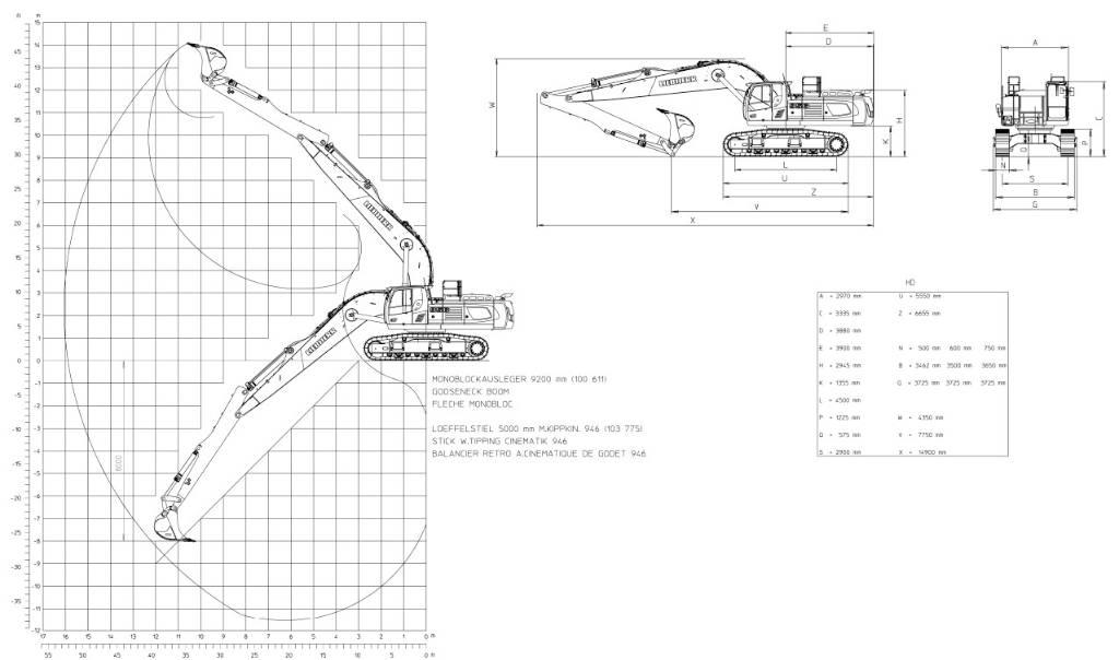 Liebherr R 956 LC Gravemaskiner på larvebånd
