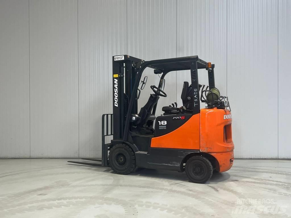 Doosan G18S-5 LPG gaffeltrucks