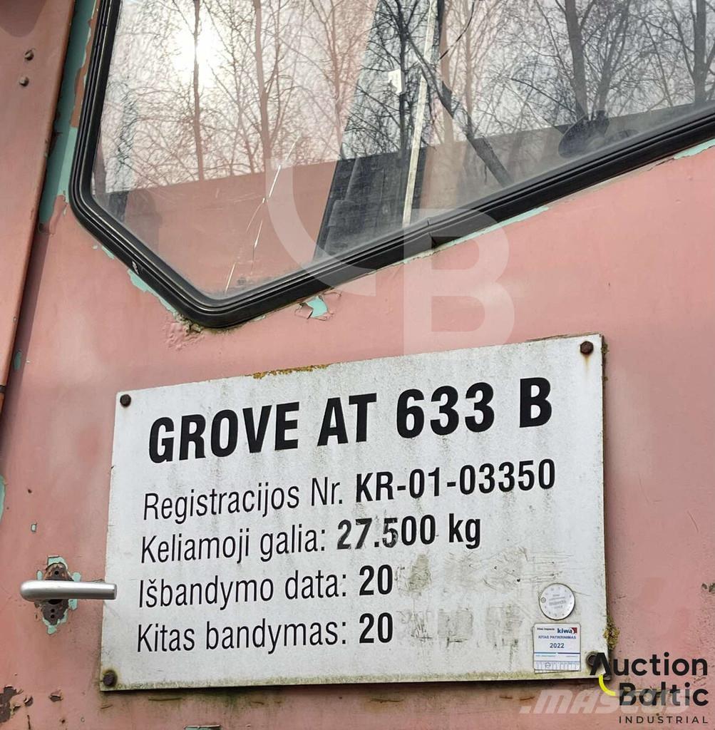 Grove AT 633 B Lastbil med kran