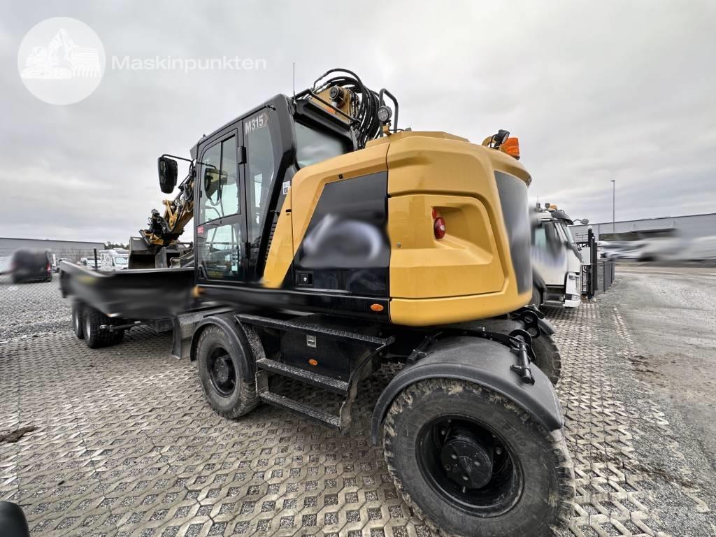 CAT M 315 Gravemaskiner på hjul