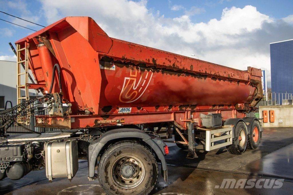 MOL K85F/20T/37ST Semi-trailer med tip