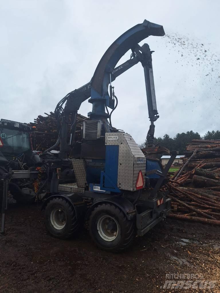 Bruks 605PTT Flishuggere / neddelere