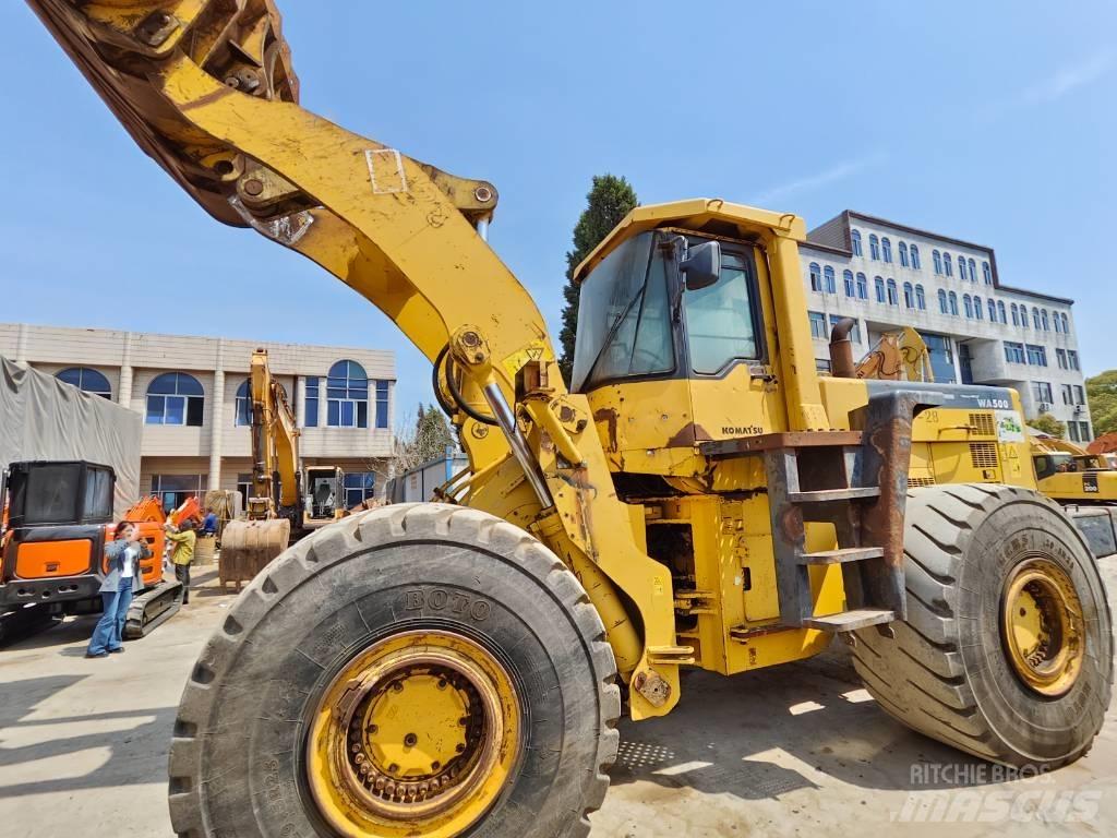 Komatsu WA 500 Læssemaskiner på hjul