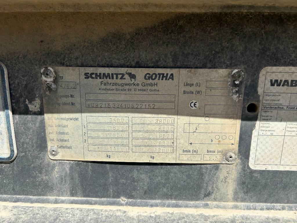 Schmitz SKI 24 Semi-trailer med tip