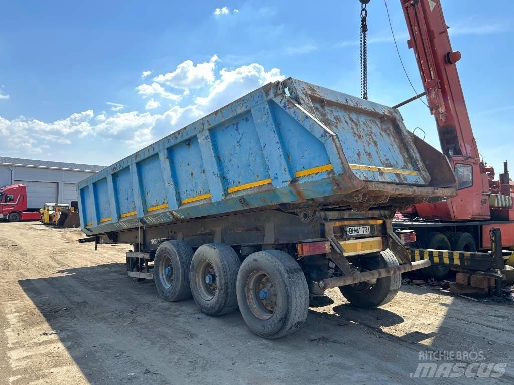 Schmitz SKI 24 Semi-trailer med tip