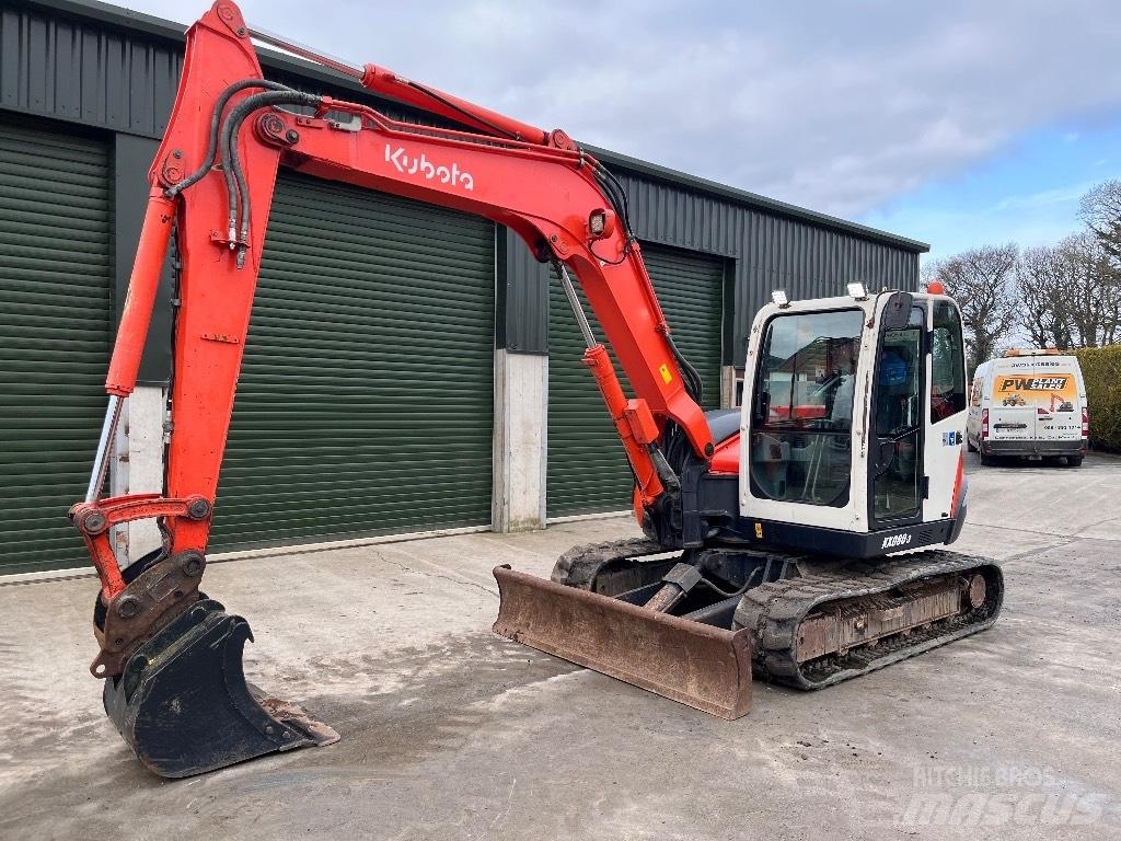 Kubota KX 080-3 Minigravemaskiner