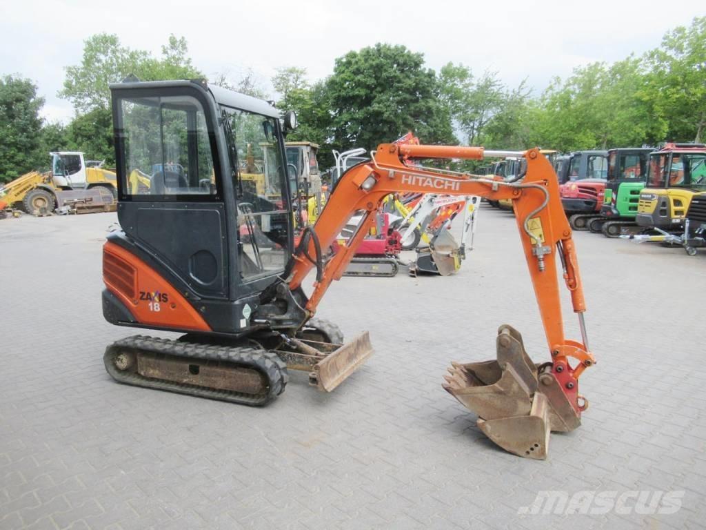 Hitachi ZX 18-3 CLR Minigravemaskiner