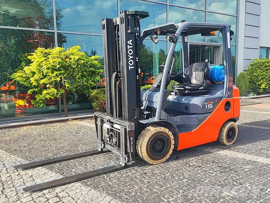 Toyota 02-8FGF15 LPG gaffeltrucks