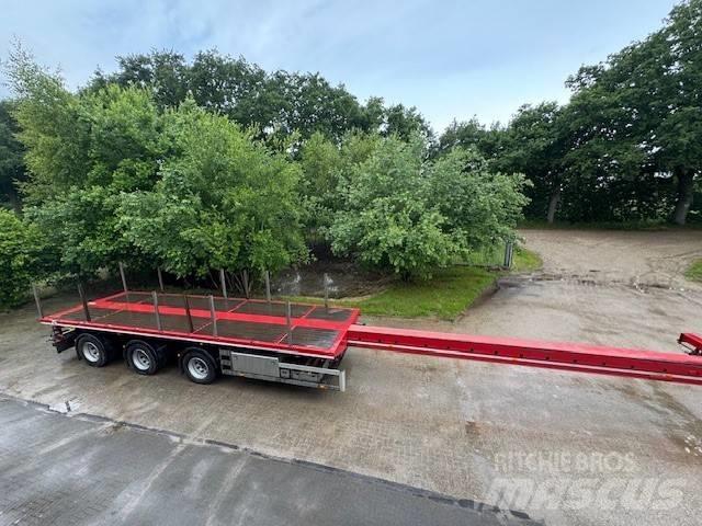 Broshuis 3AOU Semi-trailer med lad/flatbed