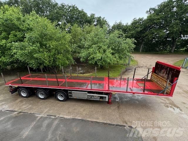 Broshuis 3AOU Semi-trailer med lad/flatbed