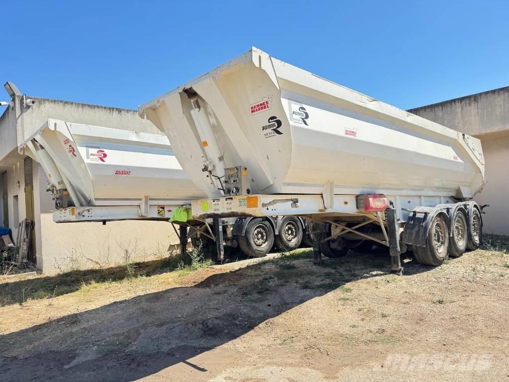 Benalu semis benne Semi-trailer med tip