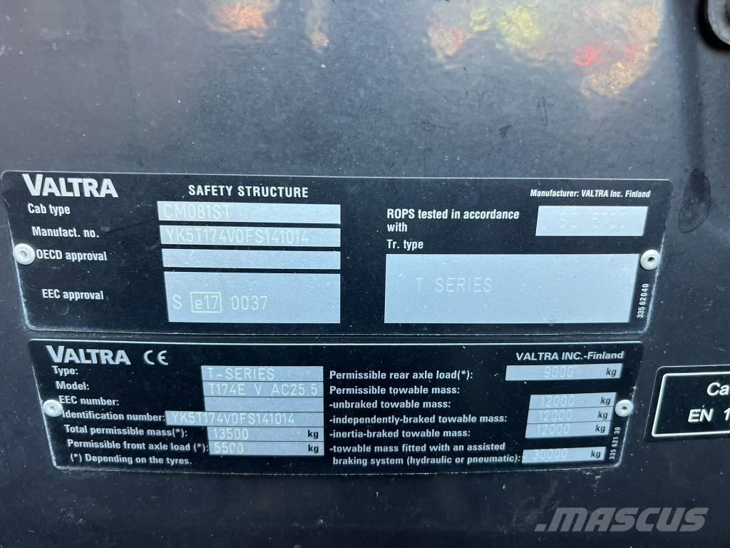 Valtra T 174 Versu Traktorer