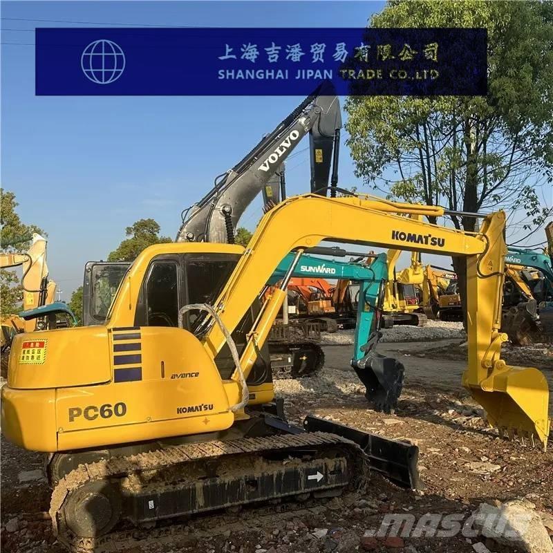 Komatsu PC 60 Gravemaskiner på larvebånd