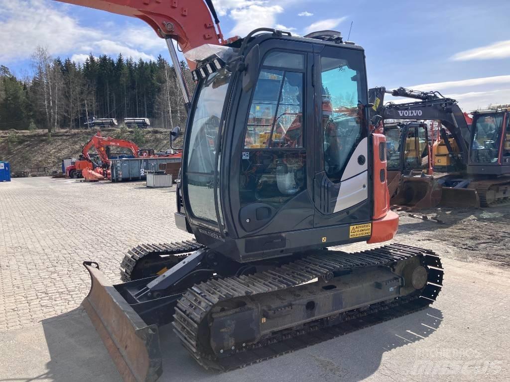 Hitachi ZX 85 US-6 Midi-gravemaskiner 7t - 12t