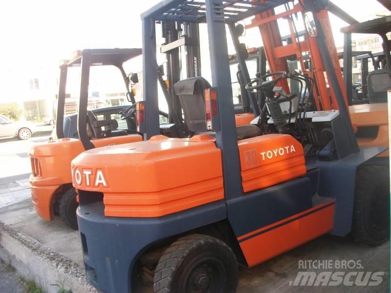 Toyota 5 FD 30 Diesel gaffeltrucks