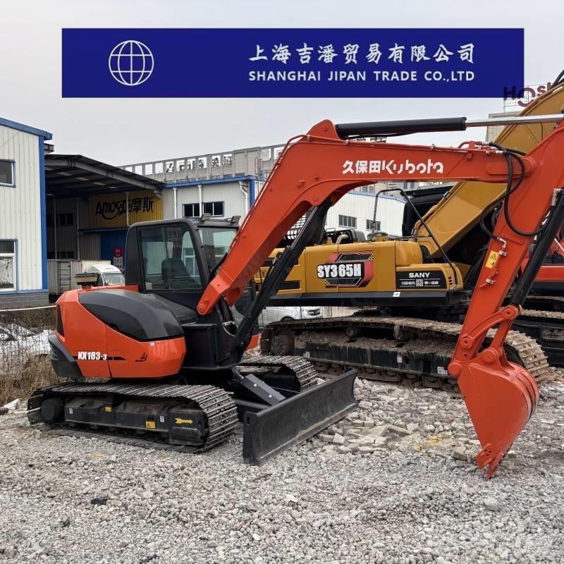 Kubota KX 183 Midi-gravemaskiner 7t - 12t