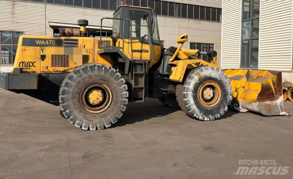 Komatsu WA 470 Læssemaskiner på hjul