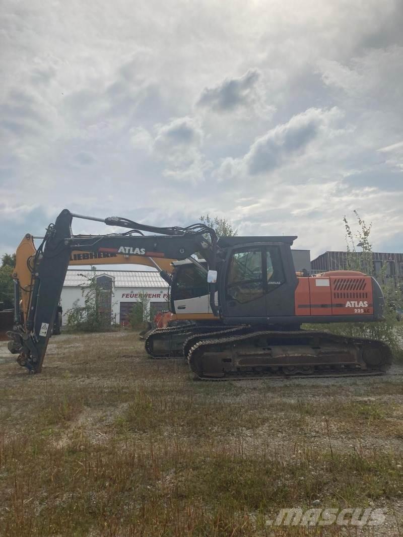 Atlas 225 LC Gravemaskiner på larvebånd