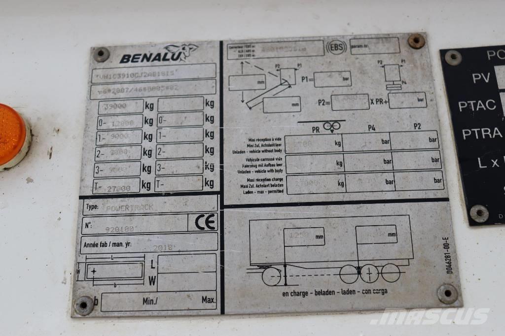 Benalu powertrack Anhænger med tip
