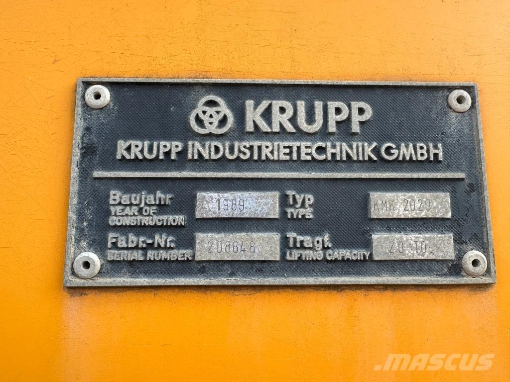 Krupp KMK 2020 Kraner til alt terræn
