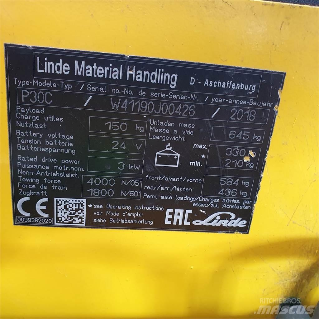 Linde P30C Bugsertruck