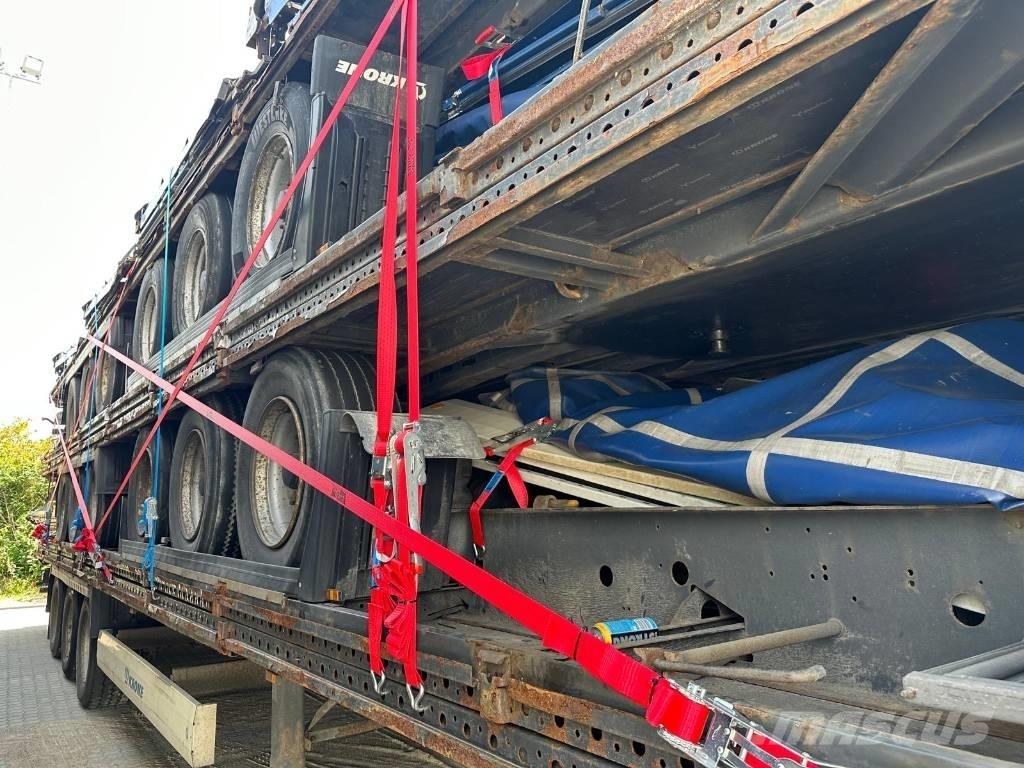 Krone SD Semi-trailer med Gardinsider