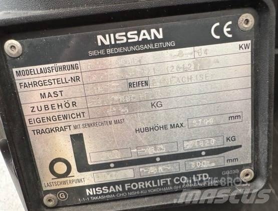 Nissan DX50LPG LPG gaffeltrucks