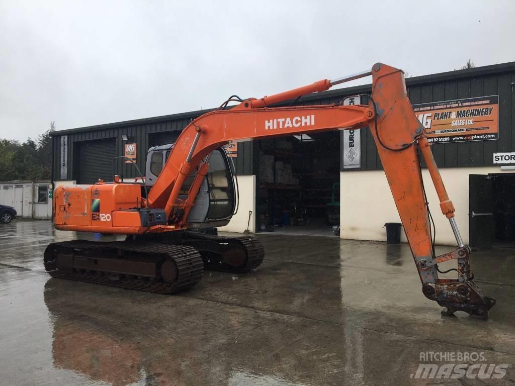 Hitachi EX 120-5 Gravemaskiner på larvebånd
