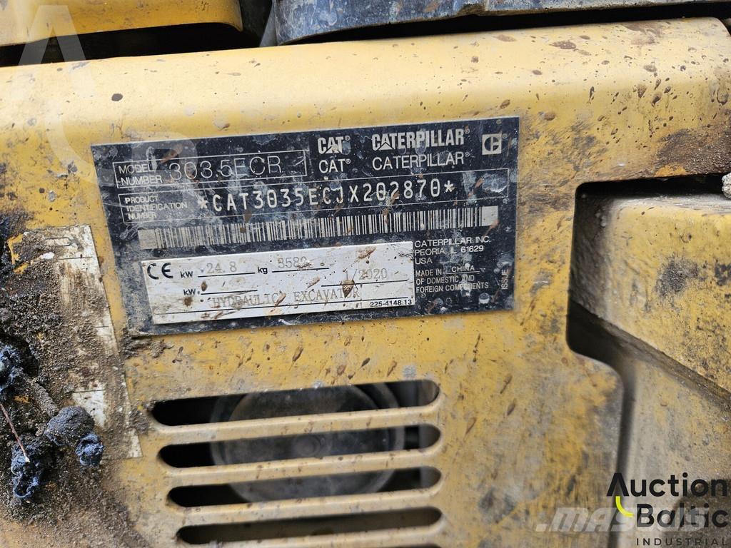 CAT 303.5 E CR Minigravemaskiner