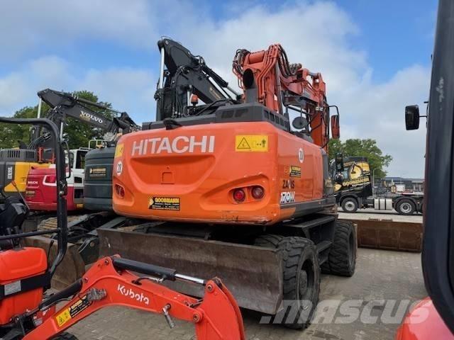 Hitachi ZX 170 W Gravemaskiner på hjul