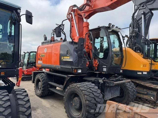 Hitachi ZX 170 W Gravemaskiner på hjul