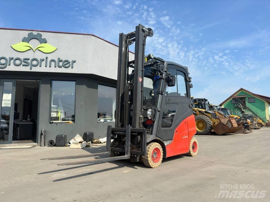 Linde H16T-01 LPG gaffeltrucks