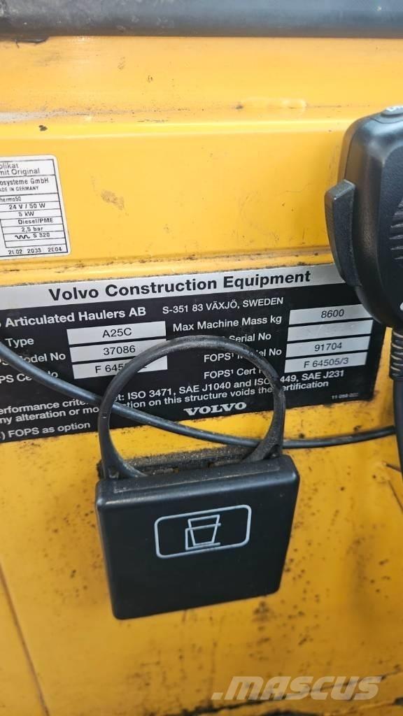 Volvo A 25 C Terrængående lastbiler