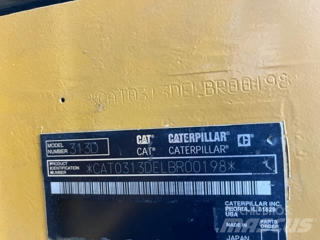 CAT 313 D Gravemaskiner på larvebånd