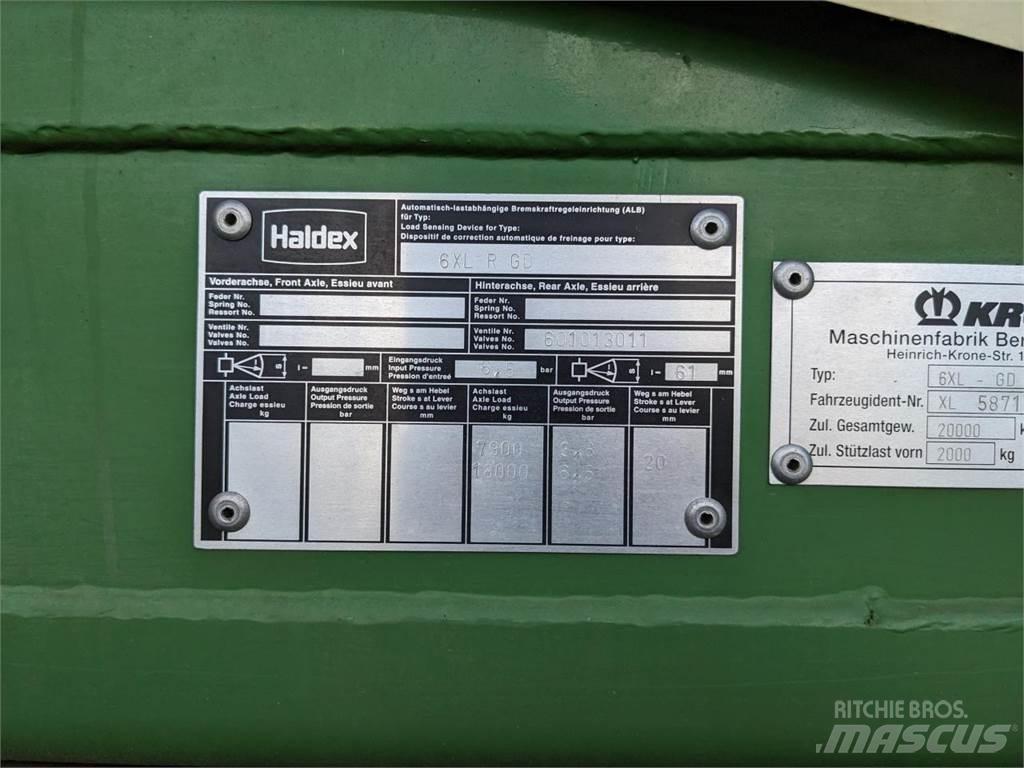 Krone 6XL/R-GD Selvlæssende vogne