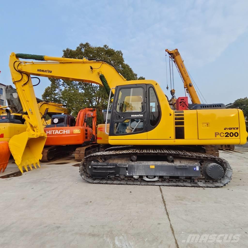 Komatsu PC 200-6 Midi-gravemaskiner 7t - 12t