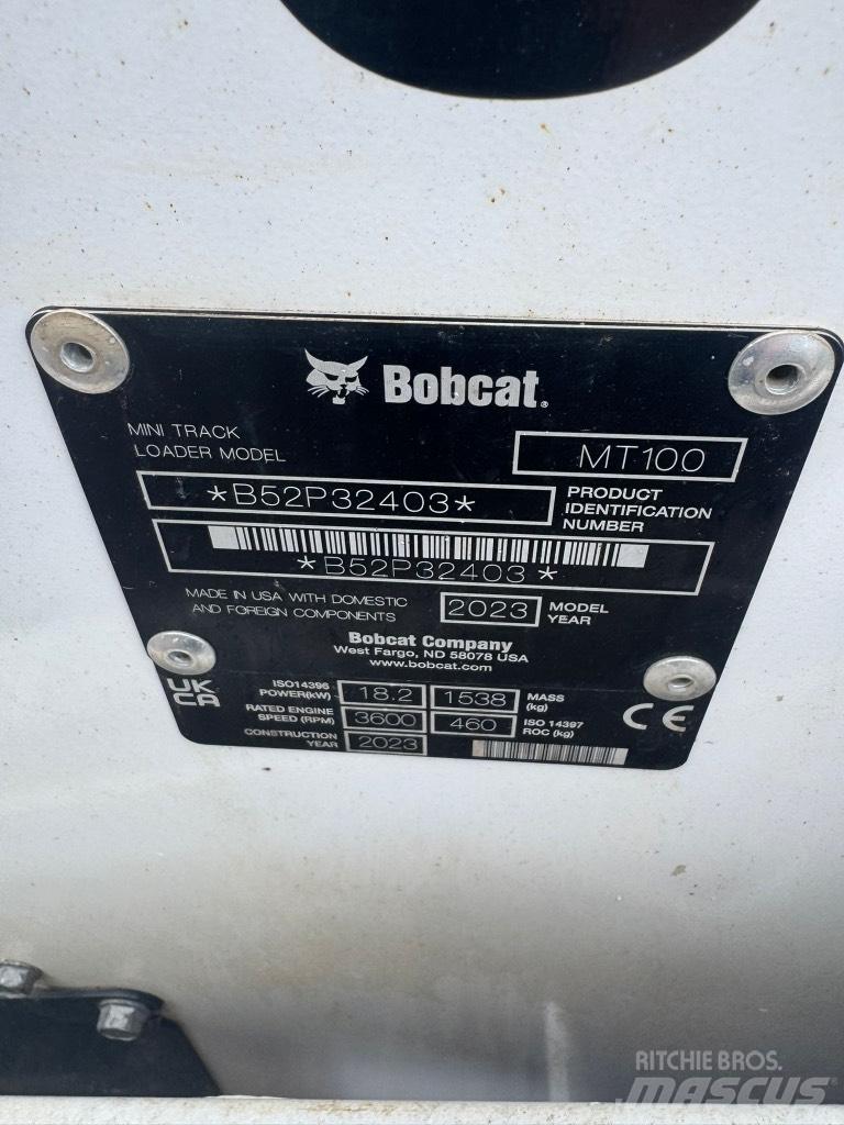 Bobcat MT 100 Larvebåndslæssere