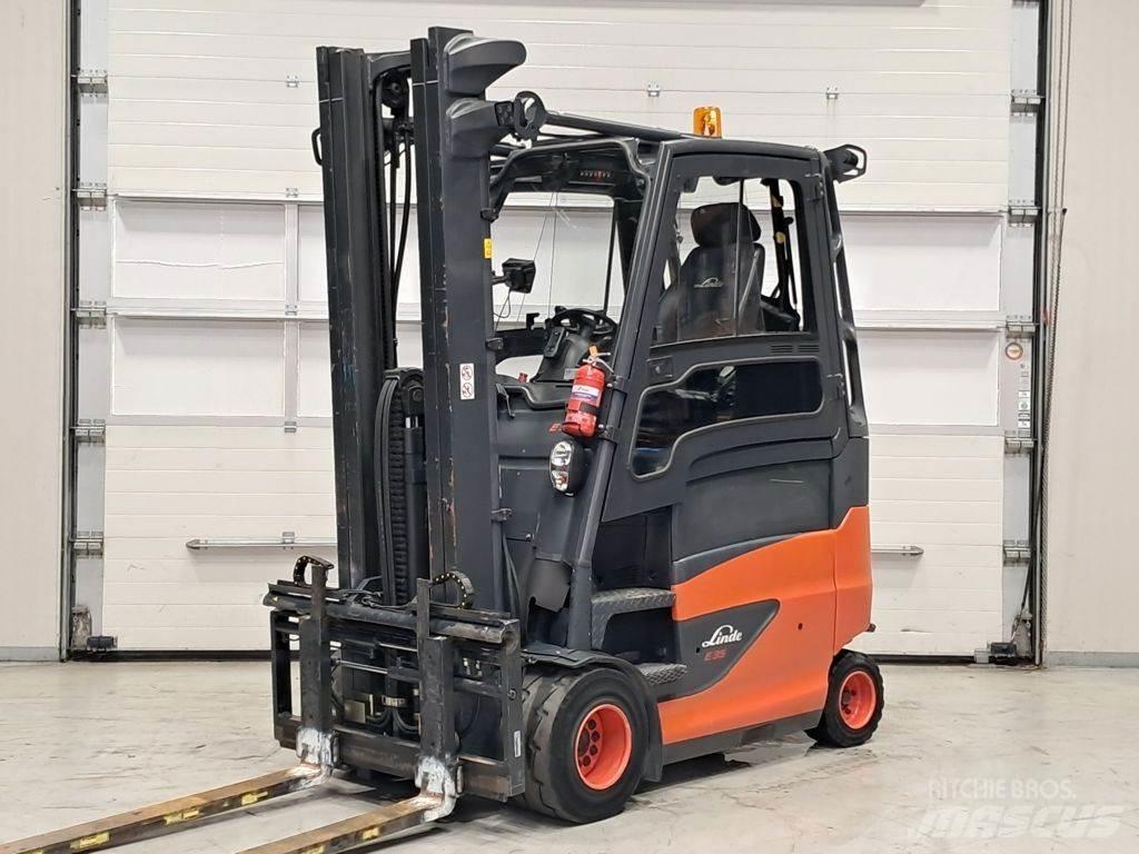 Linde E35HL-01 El gaffeltrucks