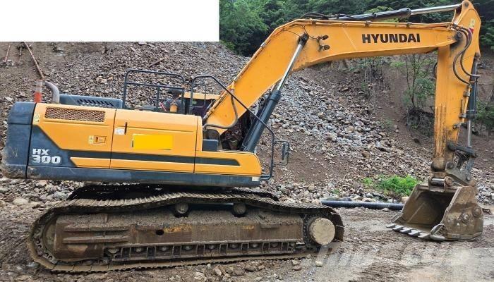 Hyundai HX 300 Gravemaskiner på larvebånd