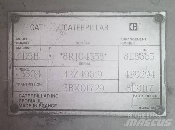 CAT D 5 H Bulldozer på larvebånd