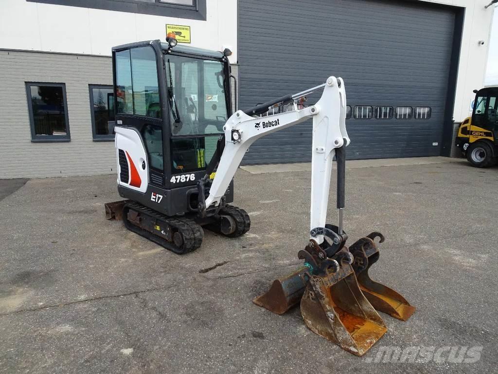 Bobcat E17 Minigravemaskiner